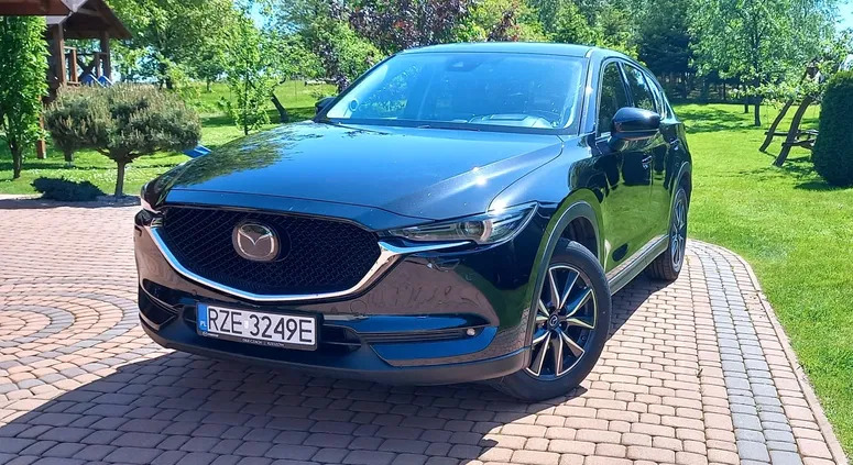 samochody osobowe Mazda CX-5 cena 113900 przebieg: 53264, rok produkcji 2018 z Krzepice